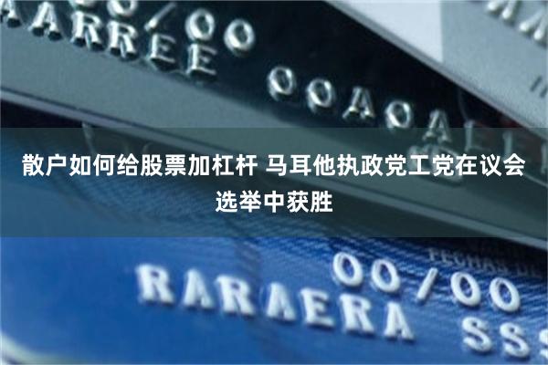 散户如何给股票加杠杆 马耳他执政党工党在议会选举中获胜